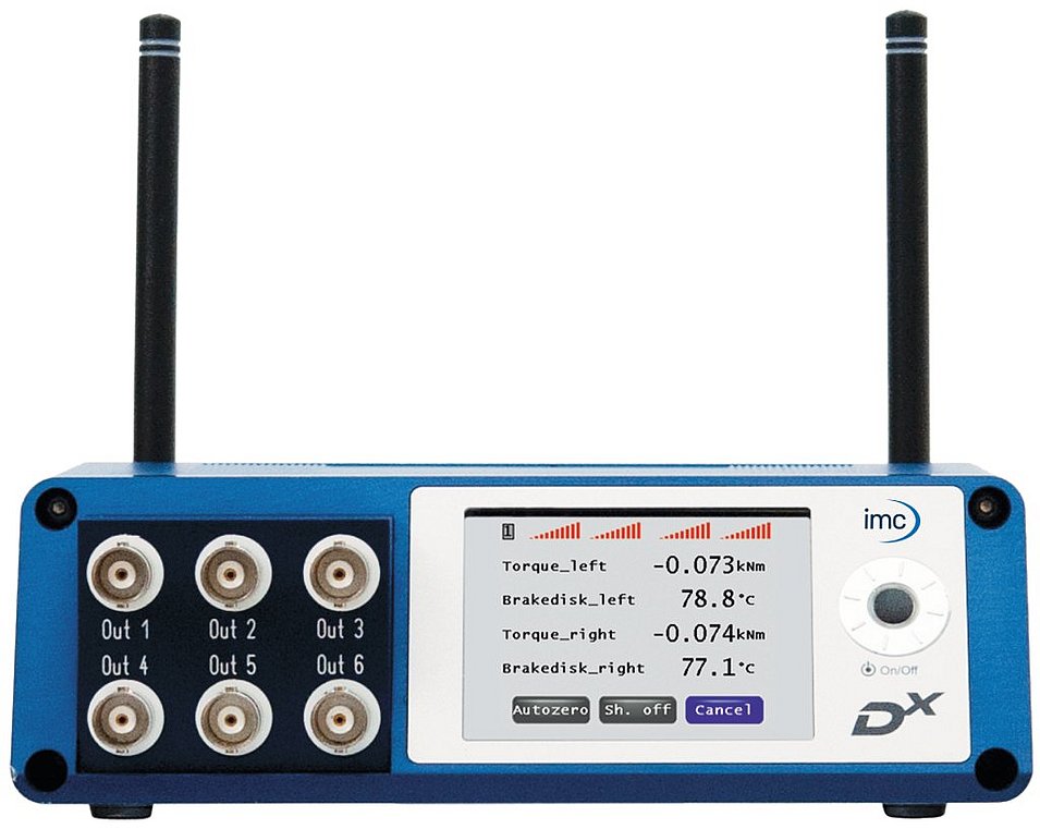 Dx-vastaanotin RCI etupuoli